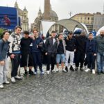 I ragazzi dell’Istituto Aniene alla celebrazione del 174° anniversario della fondazione della Polizia di Stato.